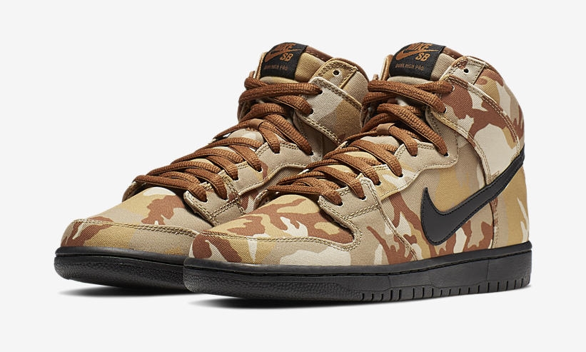 NIKE SB DUNK HIGH PRO “Desert Camo” (ナイキ SB ダンク ハイ プロ “デザートカモ”) [BQ6826-200]