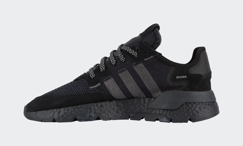 4/11発売！アディダス オリジナルス ナイト ジョガー “コアブラック/カーボン” (adidas Originals NITE JOGGER “Core Black/Carbon”) [BD7954]