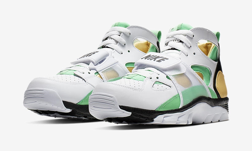 【オフィシャルイメージ】ナイキ エア トレイナー ハラチ “ホワイト/グリーン/ブラック” (NIKE AIR TRAINER HUARACHE “White/Green/Black”) [679083-108]