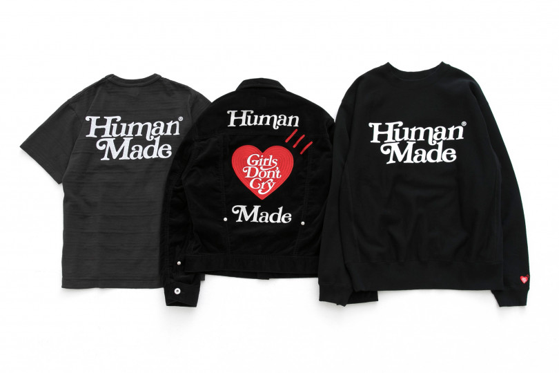 伊勢丹新宿店限定ブラックカラー！Girls Don’t Cry × HUMAN MADE とのコラボコレクションが3/27発売 (ヒューマン メイド ガールズ ドント クライ)