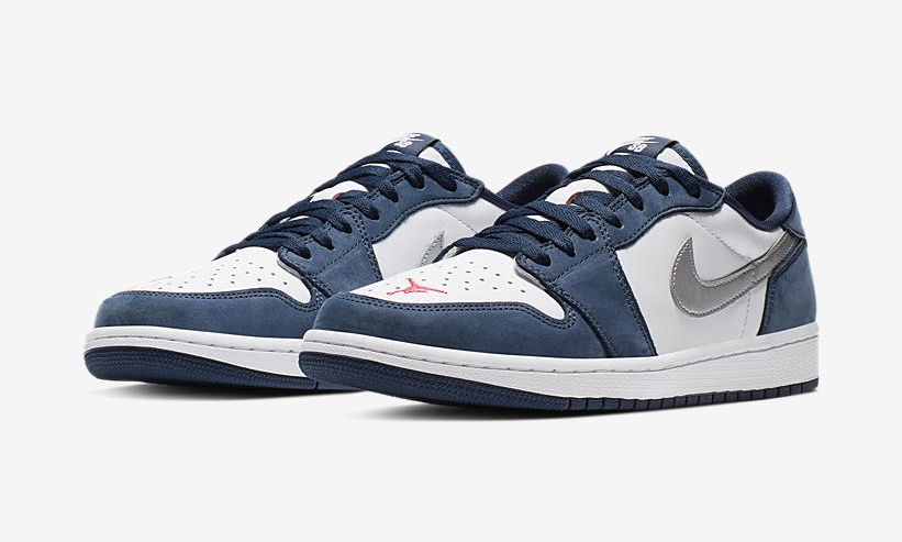 【更新＊国内 6/16発売】ナイキ SB × エア ジョーダン 1 ロー “ミッドナイトネイビー” (NIKE SB AIR JORDAN 1 LOW “Midnight Navy”) [CJ7891-400]