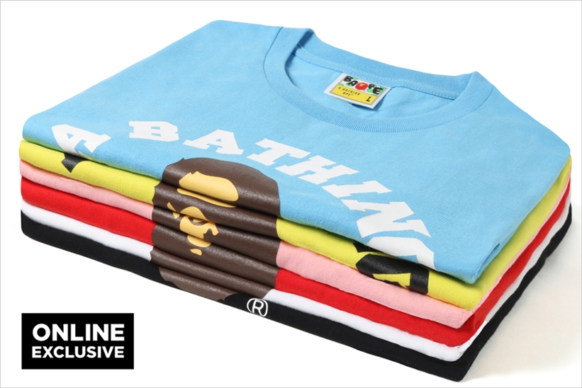 A BATHING APE ONLINE EXCLUSIVE 新作がリリース (ア ベイシング エイプ オンライン 限定)