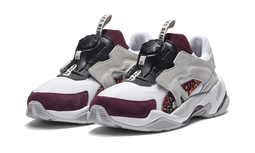 4/6発売！Les Benjamins × PUMA THUNDER DISC "Glacier Grey" (レス ベンジャミンズ プーマ サンダー ディスク "グレーシャーグレー") [369527-01]