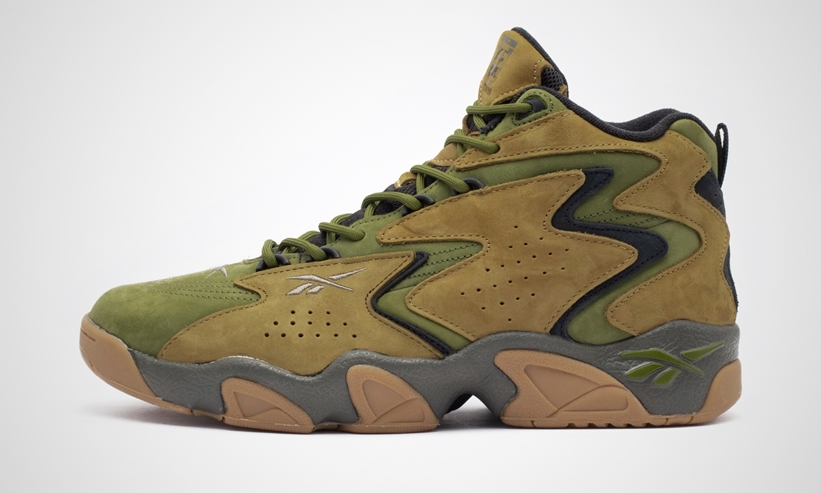 4/1発売！atmos × REEBOK FLY MOBIUS "Green/Khaki" (アトモス リーボック フライ メビウス "グリーン/カーキ") [DV8496]