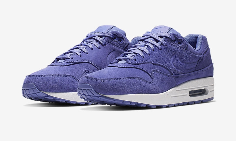 【オフィシャルイメージ】ナイキ ウィメンズ エア マックス 1 プレミアム “パープル/ホワイト” (NIKE WMNS AIR MAX 1 PREMIUM “Purple/White”) [454746-502]