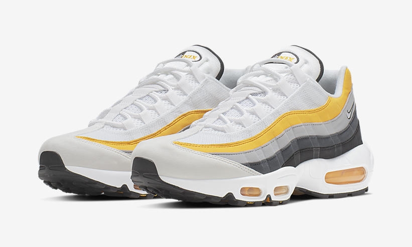 ナイキ エア マックス 95 “ホワイト/アマリロ/ダークグレー” (NIKE AIR MAX 95 “White/Amarillo/Dark Grey”) [CD7495-100]