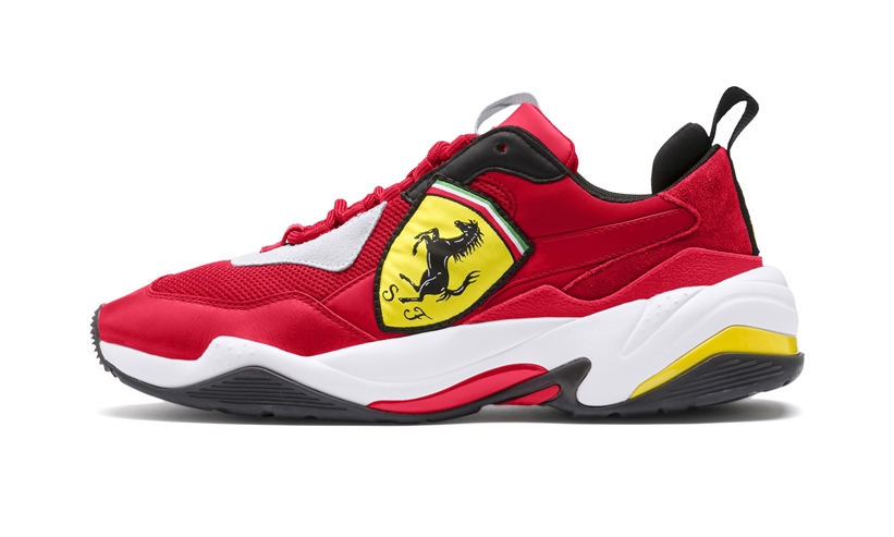 3/29発売！Ferrari × PUMA THUNDER “Rosso Corsa/Puma White” (フェラーリ プーマ サンダー “ロッソ/ホワイト”) [339869-02]