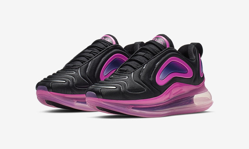 【オフィシャルイメージ】4月発売！ナイキ ウィメンズ エア マックス 720 “ブラック/レーザーピンク” (NIKE WMNS AIR MAX 720 “Black/Laser Pink”) [AQ3196-007]