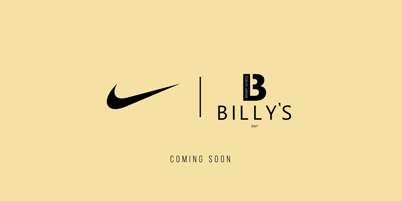 BILLY'S ENT にてNIKE とのコラボレーションを示唆するかの様なSNSがポスト (ビリーズ ナイキ)