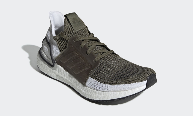 4/1発売！adidas ULTRA BOOST 19 “Raw Khaki/Core black” (アディダス ウルトラ ブースト 19 “ロウカーキ/コアブラック”) [F35243]