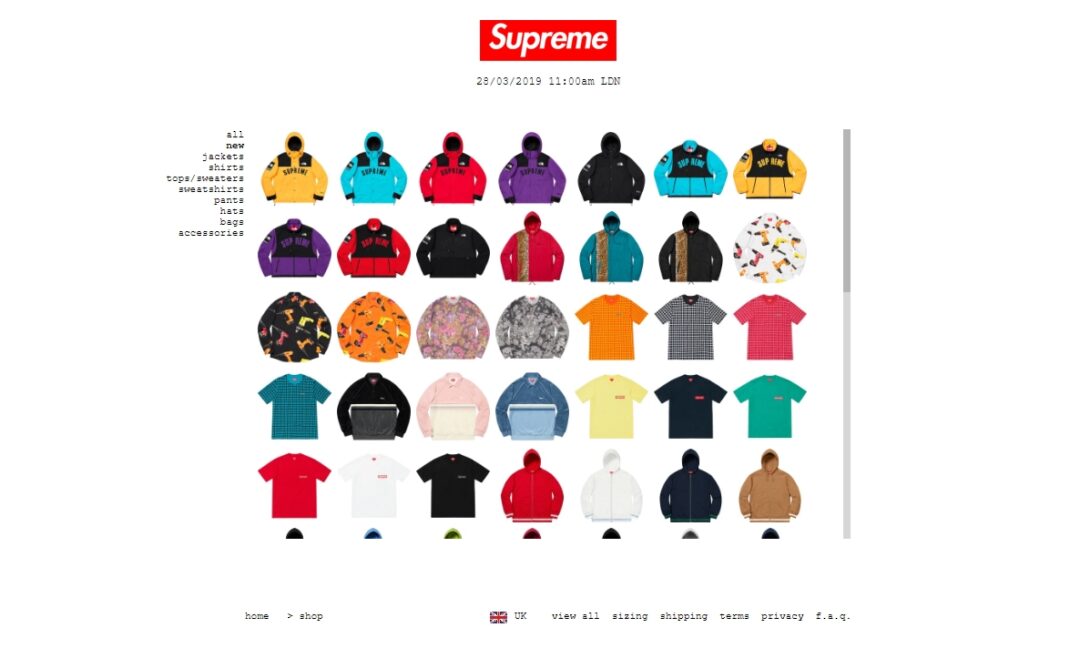 3/30発売！SUPREME × THE NORTH FACE (シュプリーム ザ・ノース・フェイス) & 2019 S/Sレギュラーアイテム一覧！