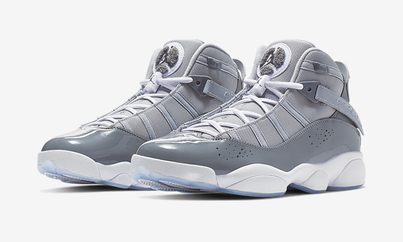 【オフィシャルイメージ】ナイキ エア ジョーダン シックス リングス “クールグレー/ホワイト/ウルフグレー” (NIKE AIR JORDAN SIX RINGS {6 RINGS} “Cool Grey/White/Wolf Grey”) [322992-015]