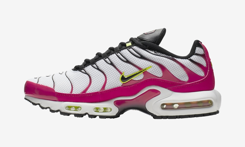 ナイキ エア マックス プラス “ホワイト/ピンク/イエロー” (NIKE AIR MAX PLUS “White/Pink/Yellow”) [CJ9929-100]