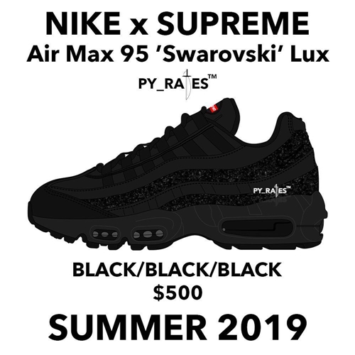 2019年夏発売予定！SUPREME × NIKE AIR 