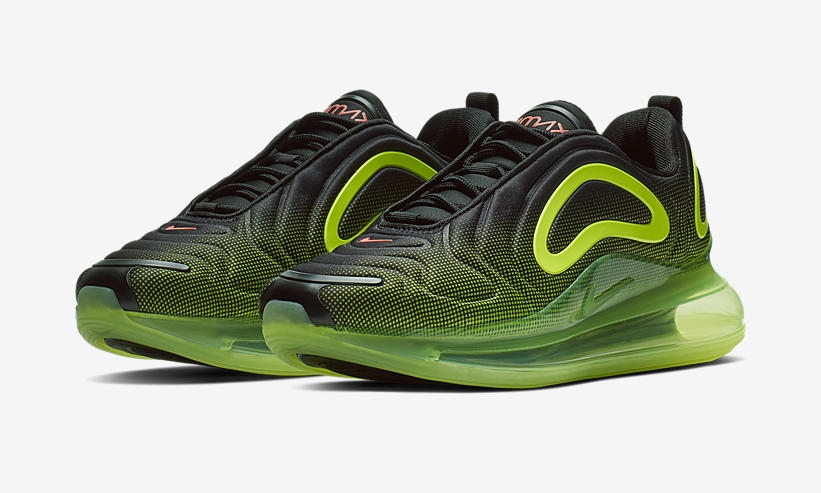 4/11発売！ナイキ エア マックス 720 “ブラック/ブライトクリムゾン/ボルト” (NIKE AIR MAX 720 “Black/Bright Crimson/Volt”) [AO2924-008]