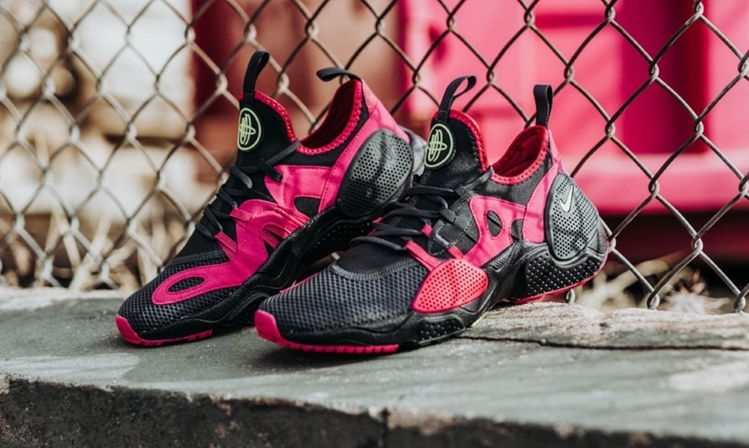 ナイキ エア ハラチ エッジ TXT "ブラック/ラッシュピンク" (NIKE AIR HUARACHE E.D.G.E. TXT "Black/Rush Pink") [CI9870-001]