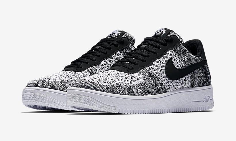 ナイキ エア フォース 1 フライニット ロー 2.0 “ブラック/ホワイト” (NIKE AIR FORCE 1 FLYKNIT LOW 2.0 “Black/White”) [AV3042-001,100]