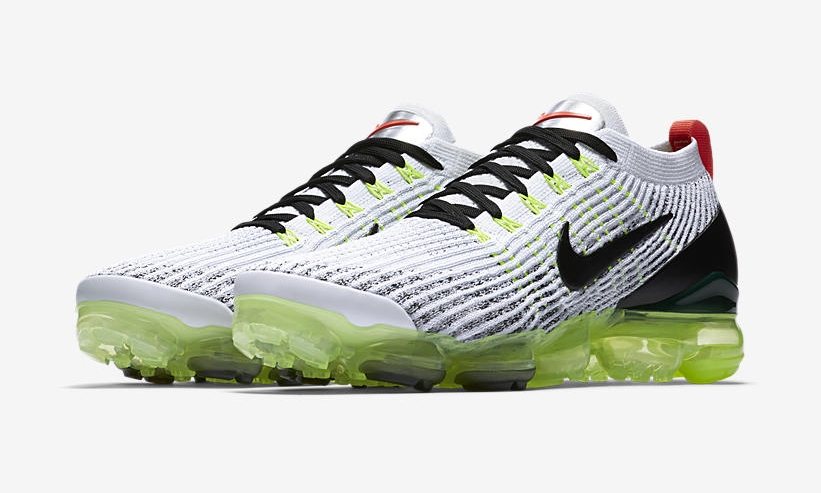 4/11発売！ナイキ エア ヴェイパーマックス 3.0 フライニット “ホワイト/ボルト” (NIKE AIR VAPORMAX 3.0 FLYKNIT “White/Volt”) [AJ6900-100]