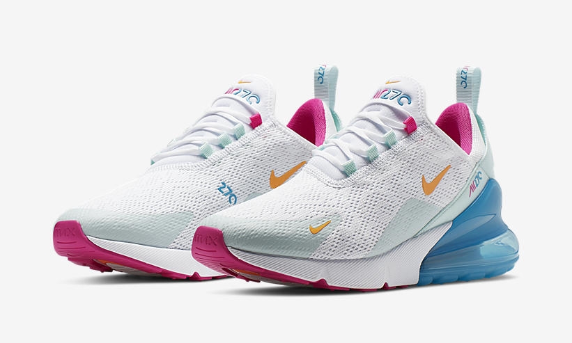 ナイキ ウィメンズ エア マックス 270 “ホワイト/レーザーフーシャ” (NIKE WMNS AIR MAX 270 “White/Laser Fuchsia”) [CJ0568-100]