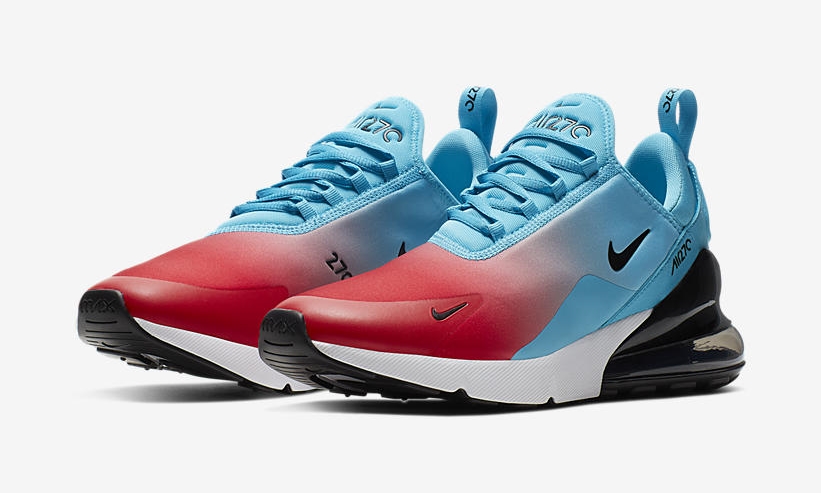 ナイキ エア マックス 270 “ブルーフューリー/ユニバーシティレッド” (NIKE AIR MAX 270 “Blue Fury/University Red”) [CJ0767-400]