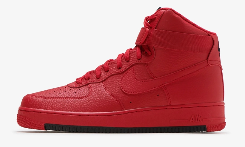 【オフィシャルイメージ】ナイキ エア フォース 1 ハイ 07 1 “ユニバーシティレッド” (NIKE AIR FORCE 1 HIGH 07 1 “University Red”) [AO2440-600]