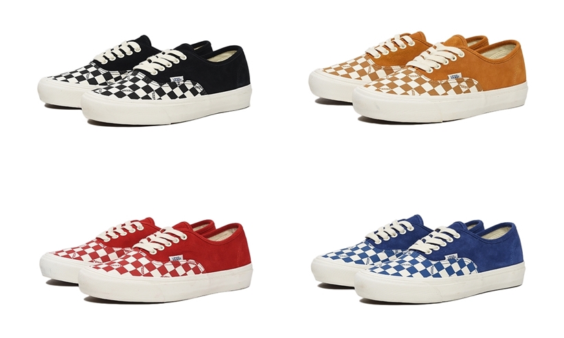 VANS OG “SUEDE/CANVAS/CHECKERBOARD” AUTHENTIC LX (バンズ OG “スエード/キャンバス/チェッカーボード” オーセンティック LX)