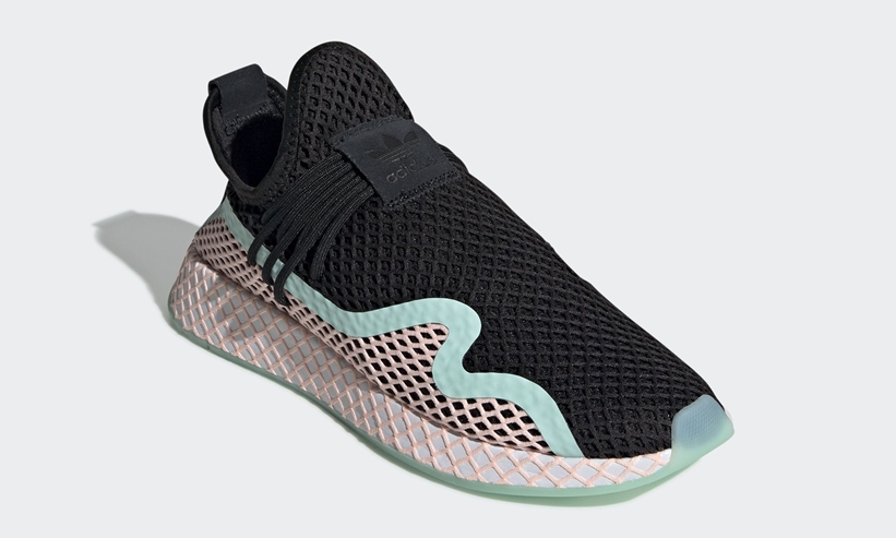 adidas Originals DEERUPT RUNNER S “Core Black/Clear Orange” (アディダス オリジナルス ディーラプト ランナー S “コアブラック/クリアオレンジ”) [BD7880]