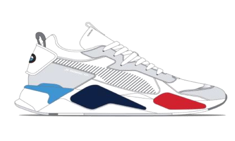 4/12発売！BMW × PUMA RS-X “White” (ビーエムダブリュ プーマ “ホワイト”) [339999-01]