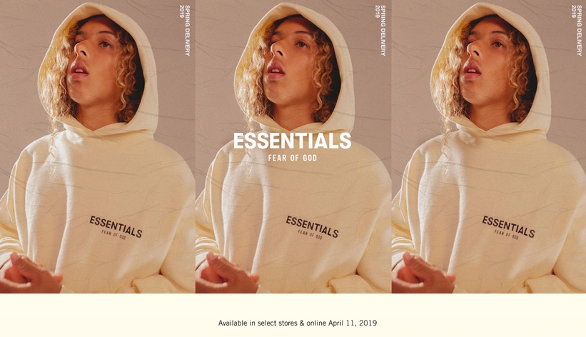 FEAR OF GOD x PacSun “F.O.G. ESSENTIAL” S/Sシーズンアイテムが4/11リストック (フィア オブ ゴッド)