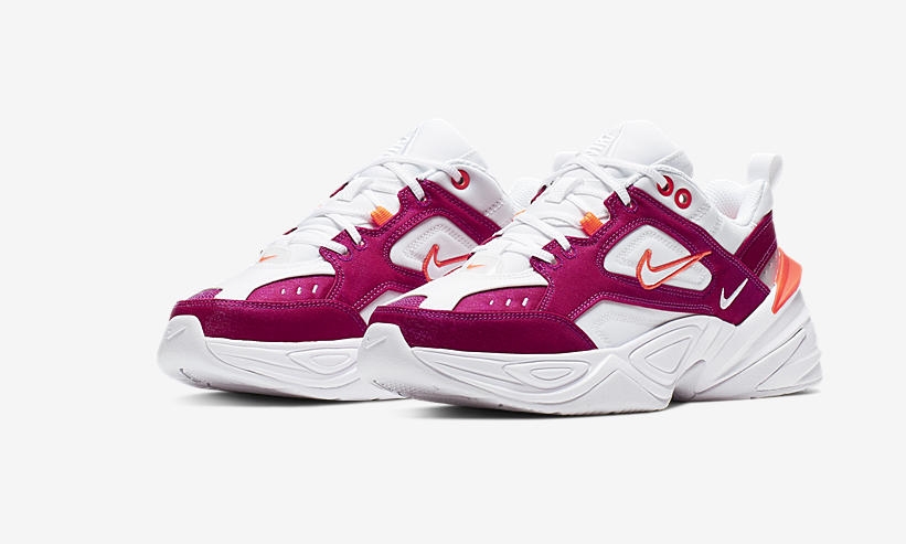 ナイキ ウィメンズ M2K テクノ SE “ハイパークリムゾン/ホワイト” (NIKE WMNS M2K TEKNO SE “Hyper Crimson/White”) [AV4221-800]