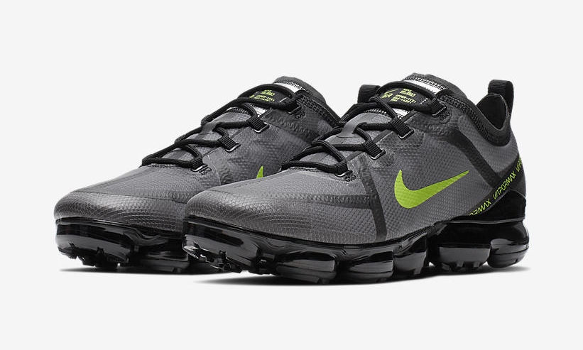 ナイキ エア エア ヴェイパーマックス 2019 “ブラック/ウルフグレー/ボルト” (NIKE AIR VAPORMAX 2019 “Black/Wolf Grey/Volt”) [CI6400-001]