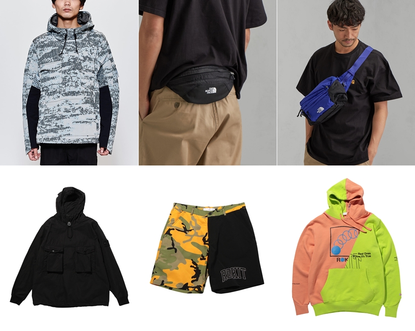 UNITED ARROWS オンラインにてROKIT、THE NORTH FACE、STONE ISLAND 新作アイテムが発売 (ユナイテッドアローズ)