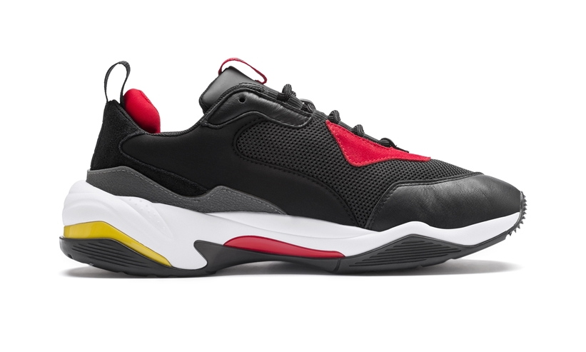 puma black rosso corsa