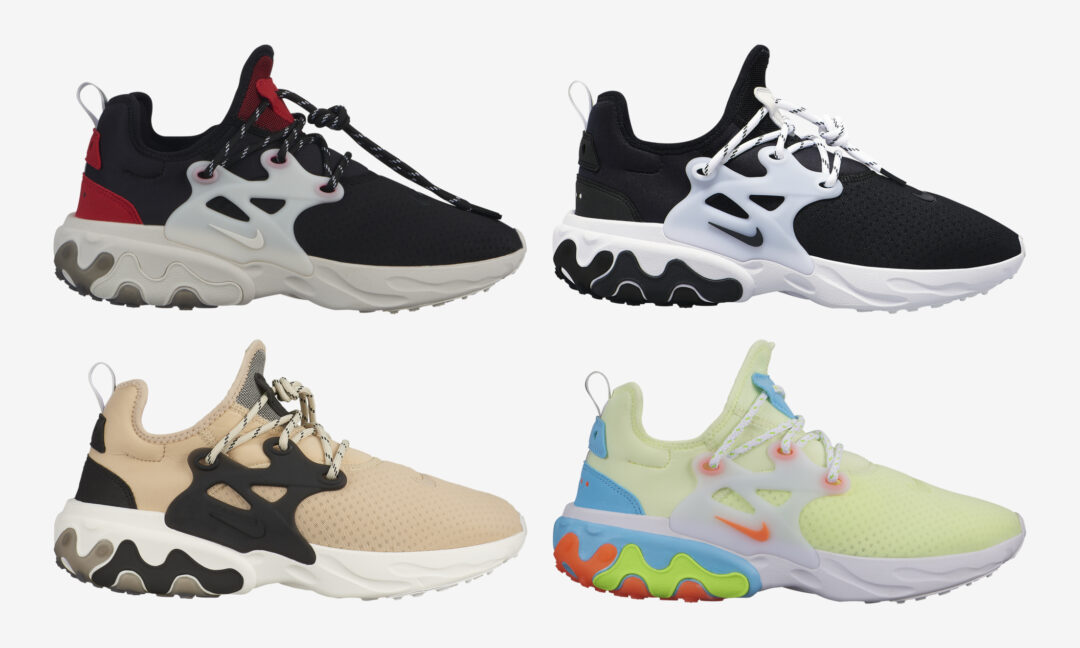 4月発売予定！ナイキ リアクト プレスト (NIKE REACT PRESTO) [AV2605-001,002,006,100,106,200,700,701]