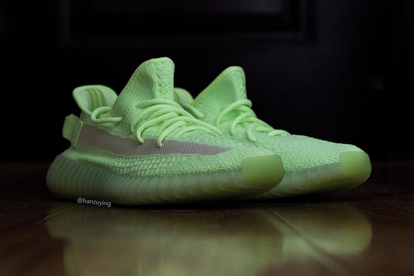 glow yeezy 350