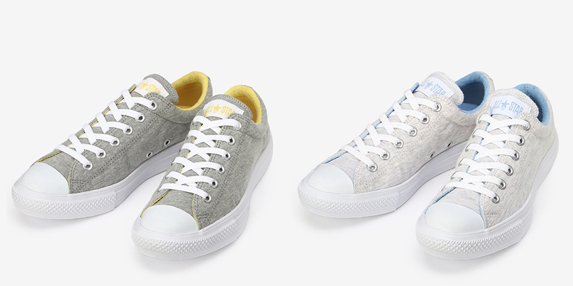 杢調のスウェット生地をアッパーに採用した CONVERSE ALL STAR LIGHT SWEATPILE OXが4月発売 (コンバース オールスター ライト スウェットパイル OX)