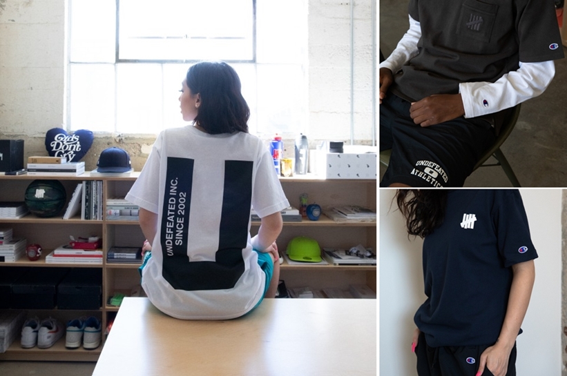 Champion × UNDEFEATED 2019 S/S ニューコラボアイテムが発売 (チャンピオン アンディフィーテッド)