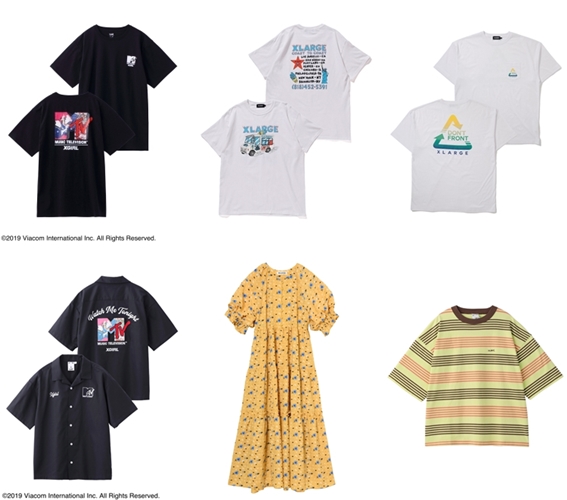 【MTV コラボ】XLARGE/X-girl コラボ/レギュラーアイテムが4/19から発売 (エクストララージ エックスガール)