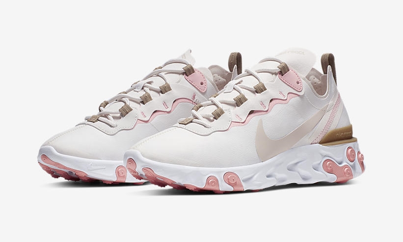 NIKE WMNS REACT ELEMENT 55 “Phantom/Light Ore Wood” (ナイキ ウィメンズ リアクト エレメント 55 “ファントム/ライトオレウッド”) [BQ2728-007]