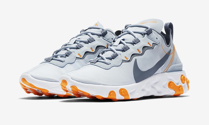 NIKE WMNS REACT ELEMENT 55 “Blue/Orange” (ナイキ ウィメンズ リアクト エレメント 55 “ブルー/オレンジ”) [BQ2728-400]