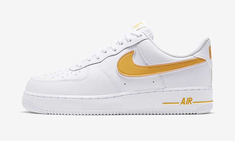 ナイキ エア フォース 1 07 ロー 3 “ホワイト/ユニバーシティゴールド” (NIKE AIR FORCE 1 07 LOW 3 “White/University Gold”) [AO2423-105]