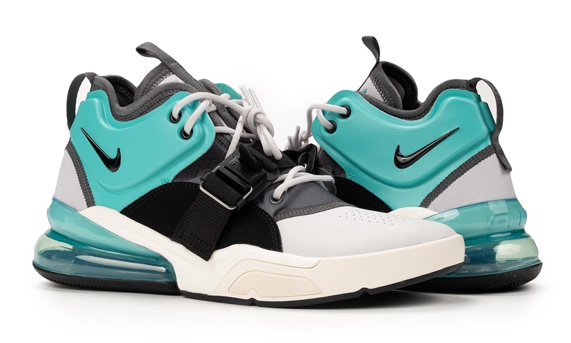 ナイキ エア フォース 270 “ヴァストグレー/ハイパージェイド/ブラック” (NIKE AIR FORCE 270 “Vast Grey/Hyper Jade/Black”) [AH6772-011]