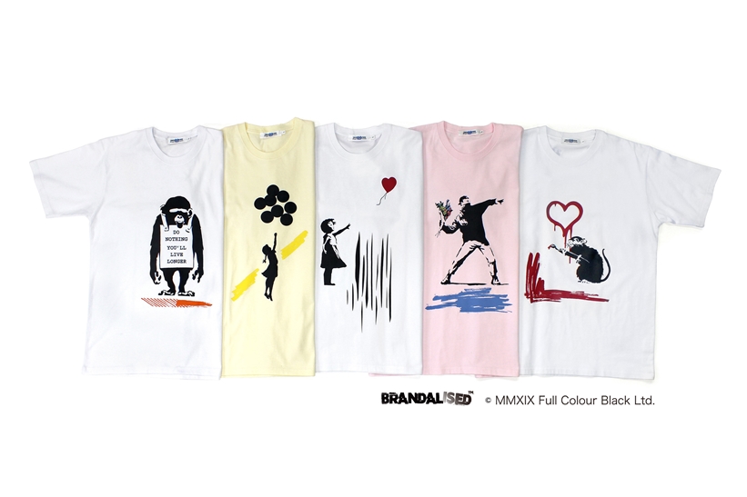 UNION STATIONより「Banksy バンクシー」コラボTEE 5型が発売 (ユニオンステーション)