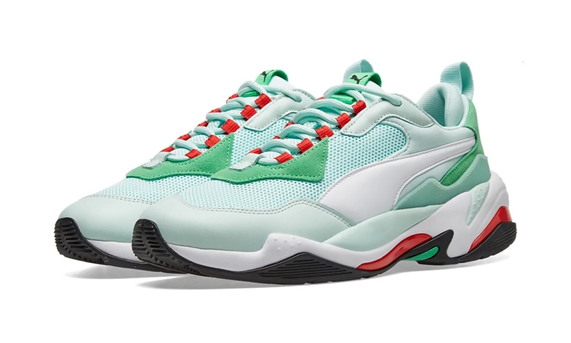 4/26発売！PUMA THUNDER SPECTRA "Fair Aqua/Irish Green" (プーマ サンダー スペクトル "フェアアクア/アイリッシュグリーン") [367516-14]