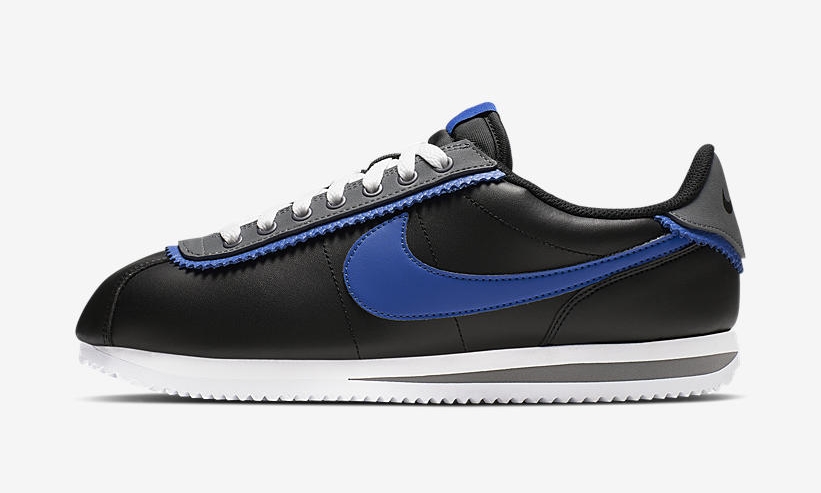 nike cortez dark grey