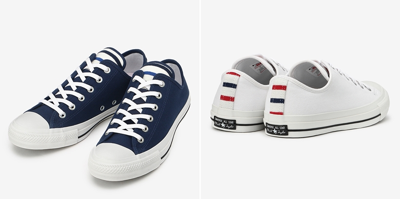 バスクシャツをモチーフとした CONVERSE ALL STAR 100 BASQUEBORDER OXが5月発売 (コンバース オールスター バスクボーダー OX)