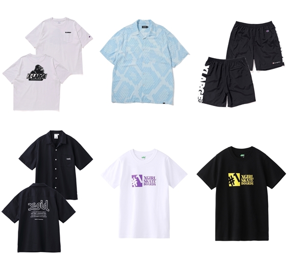 【Champion/The Skate Kitchen コラボ】XLARGE/X-girl コラボ/レギュラーアイテムが4/26から発売 (エクストララージ エックスガール)