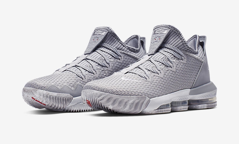 lebron 16 low grey