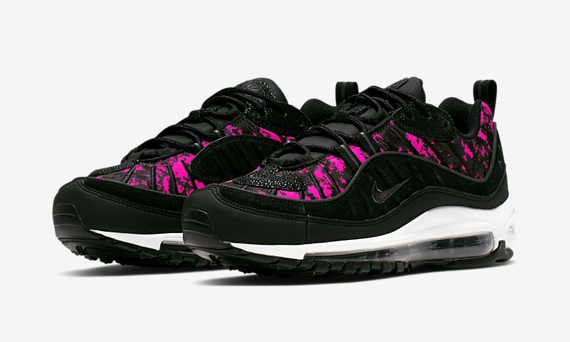 6/19発売！ナイキ ウィメンズ エア マックス 98 プレミアム “ブラック/ハイパーピンク” (NIKE WMNS AIR MAX 98 PREMIUM "Black/Hyper Pink”) [CI2672-001]