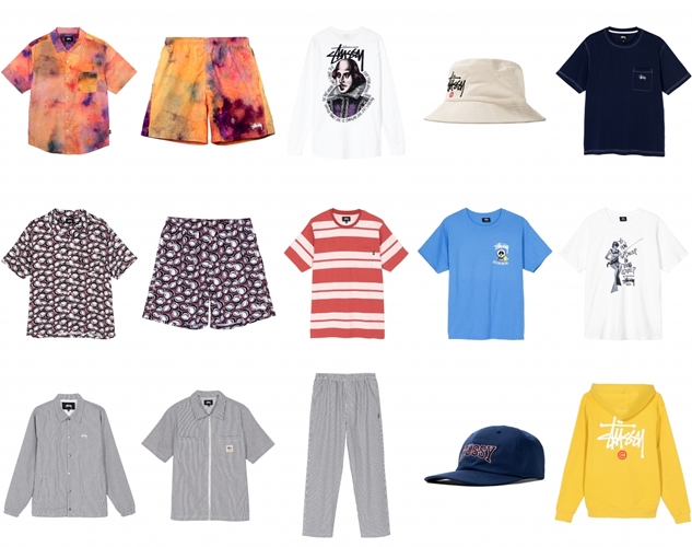 STUSSYからゴールデンウィーク休暇を迎える日本へ向けて、SPRING 2019 コレクションに加えた新作アイテムがリリース (ステューシー)